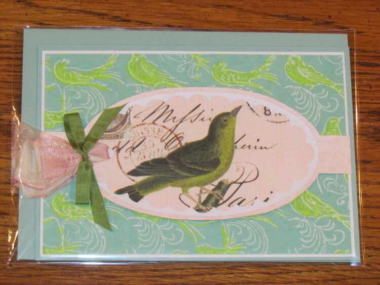 Bird Series - Pink