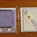 2 cards - Lavender
