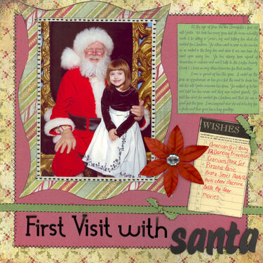 First Visit with Santa