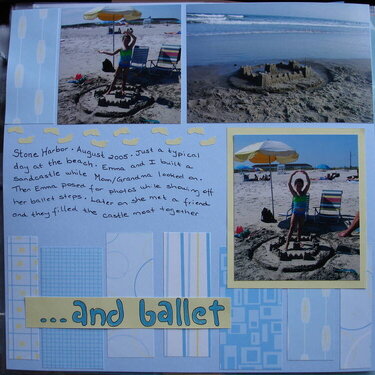 Sandcastles and Ballet page 2