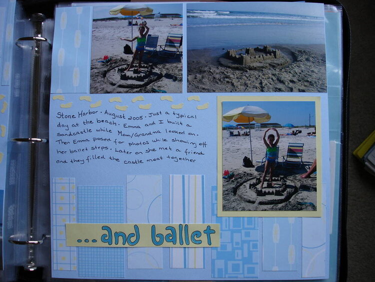 Sandcastles and Ballet page 2