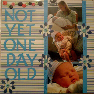 Not Yet One Day Old