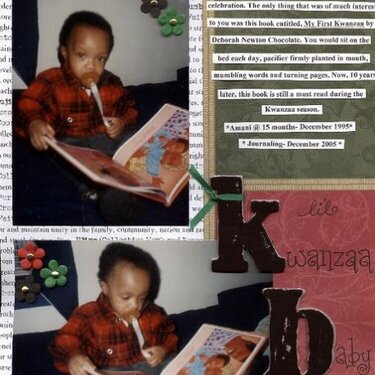 Lil Kwanzaa Baby/BHG Nov./Dec .2006