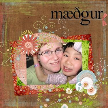 Mgur-mother and daughter