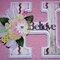 HANNAH altered wooden letters