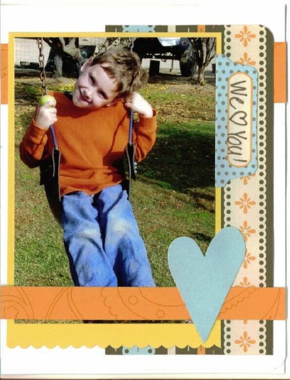 {Tyler} card for my MOM