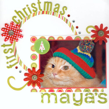 Mayas 1st Christmas