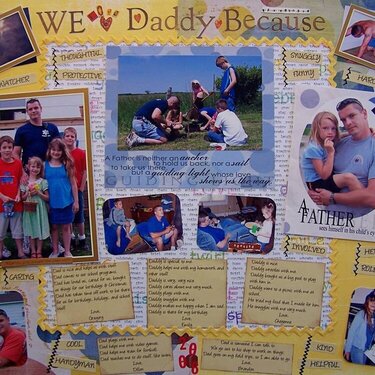 We Love Daddy Because