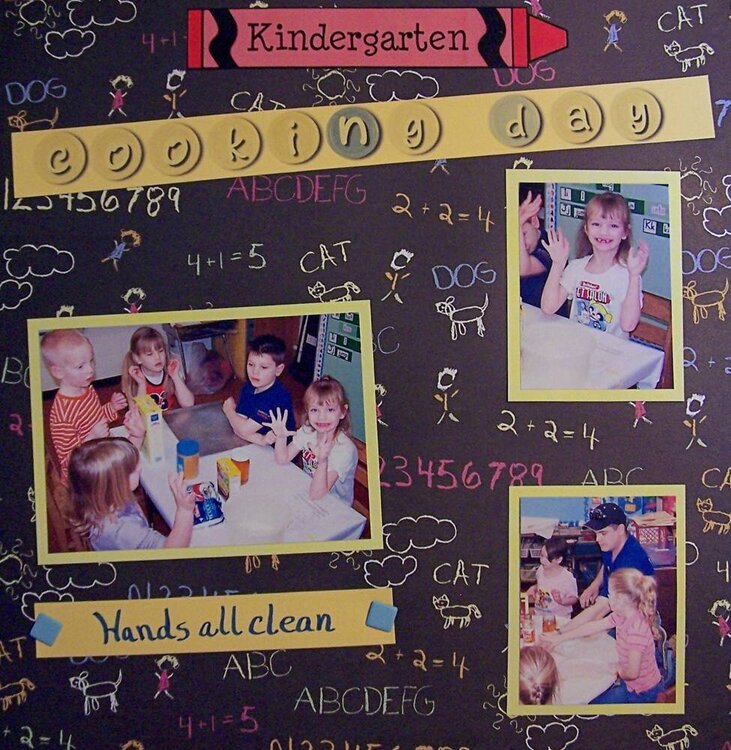 Kindergarten Cooking Day