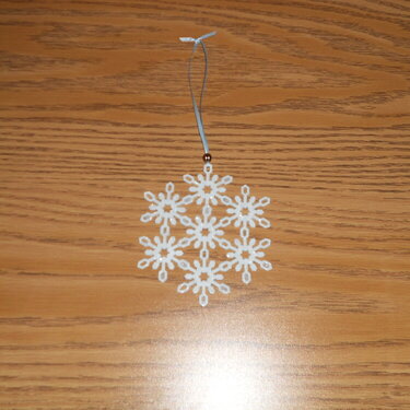 SNOWFLAKE PUNCH ORNAMENT