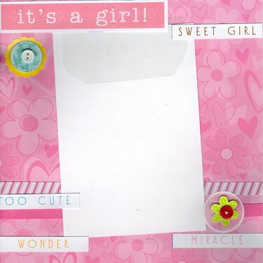 Baby Girl Gift Album page 3
