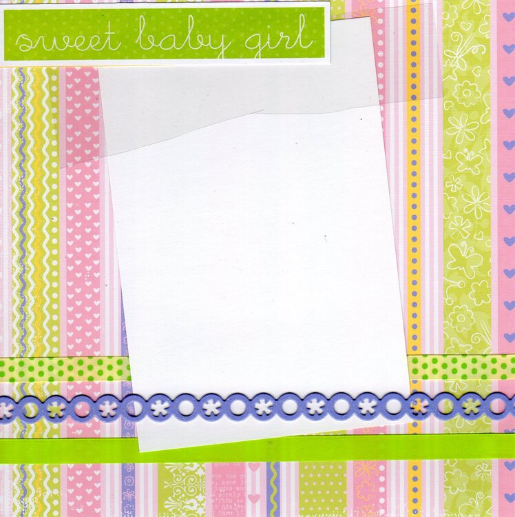 Baby Girl Gift Album page 6