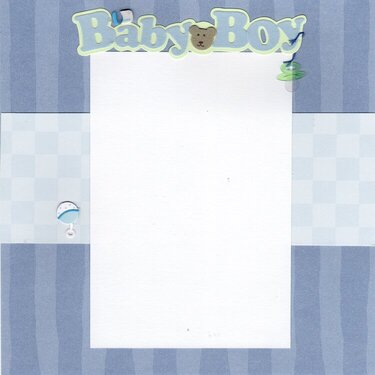 Baby Boy Gift Album page 5