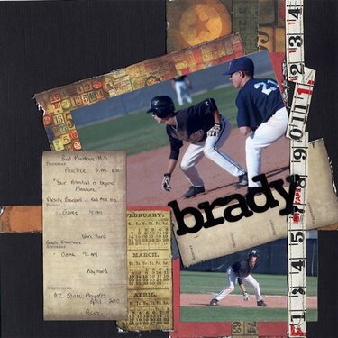 Brady Baseball 2010