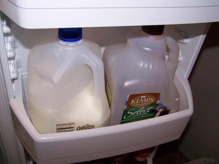 6. Milk Bottle/Milk can (9 pts)