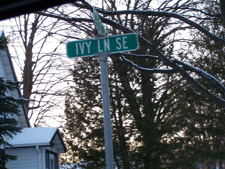 19. Street Sign (8 pts)