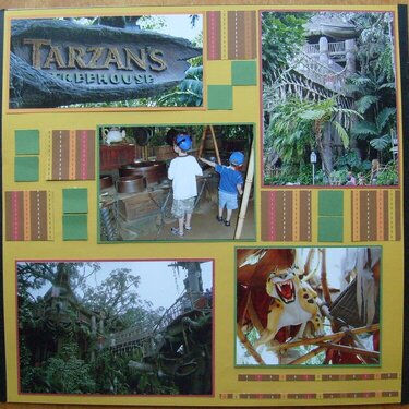 Tarzan&#039;s Treehouse Left