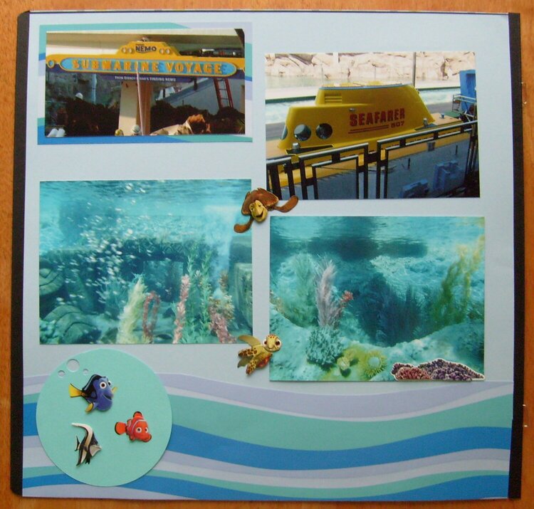 Nemo Submarine Ride Left