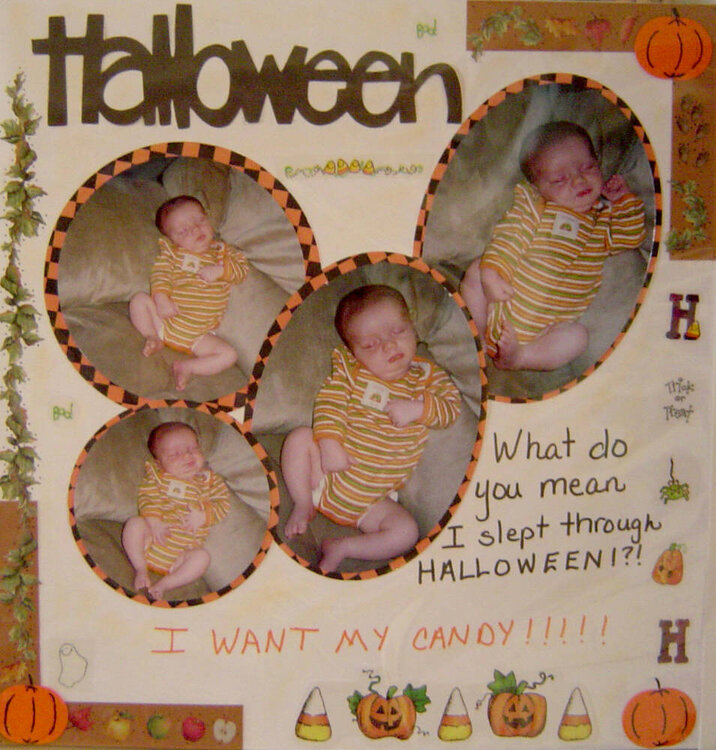 Infant Album: Halloween