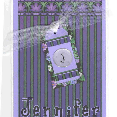 Jennifer&#039;s BD Card