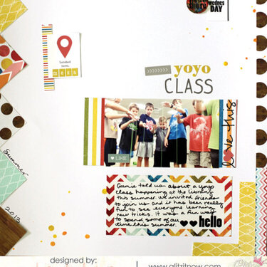 Yoyo Class *Glitz Design*