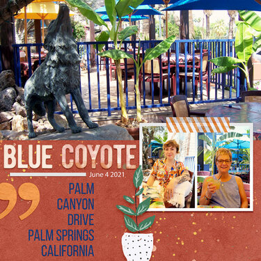 Blue Coyote - Page 1