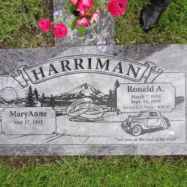 Grandpa&#039;s gravestone