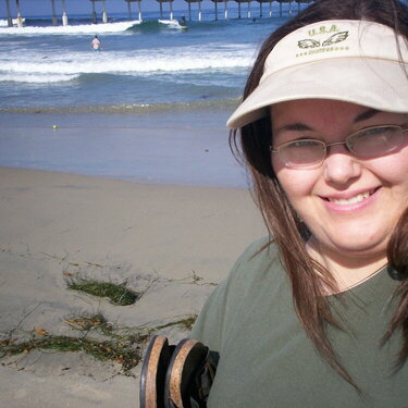 Me at Ocean Beach CA August 2006