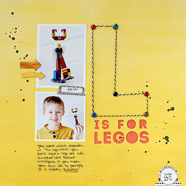 &quot;L&quot; is for Legos