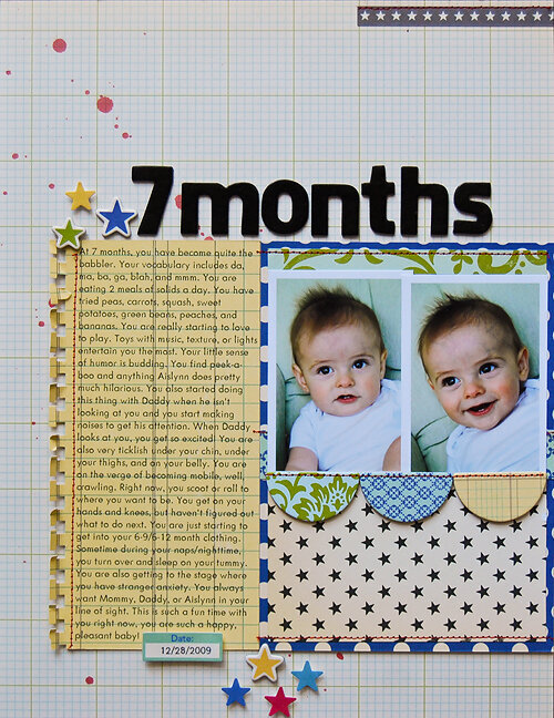 7 Months *July My Scrapbook Nook*