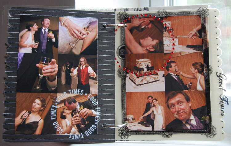 Wedding Mini-Album, pages 17-18