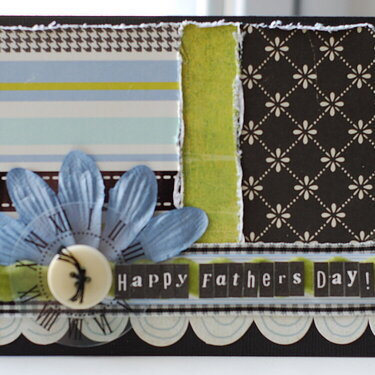 Happy Father&#039;s Day card *January Kraft Girl Kits*