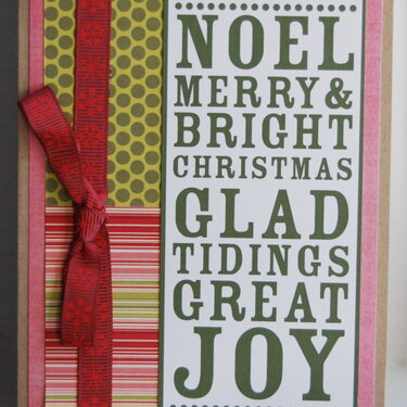 Merry and Bright card