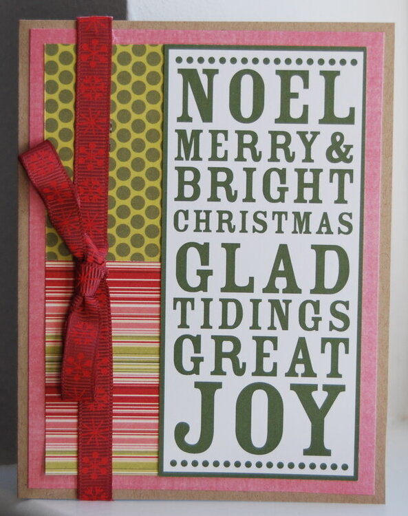 Merry and Bright card