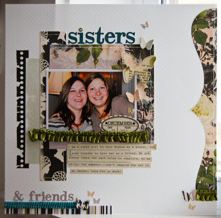 Sisters and Friends **February My Scrapbook Nook Kit**