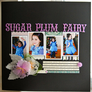 Sugar Plum Fairy *February My Scrapbook Nook Kit*