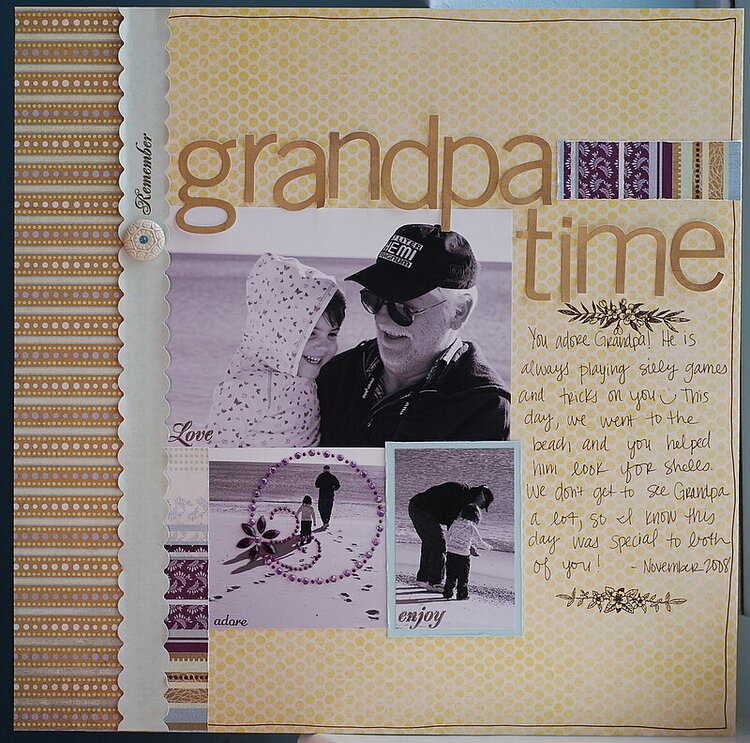 Grandpa Time *July Kraft Girl Kits*
