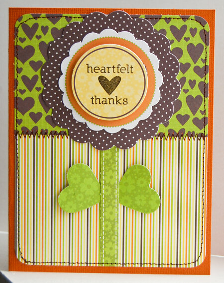 Heartfelt Thanks card