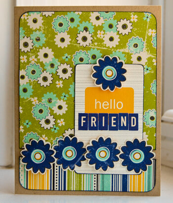 Hello Friend card