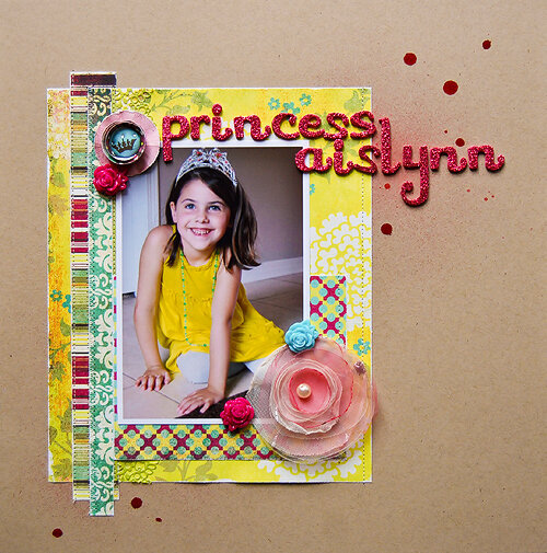 Princess Aislynn *May My Scrapbook Nook kit*