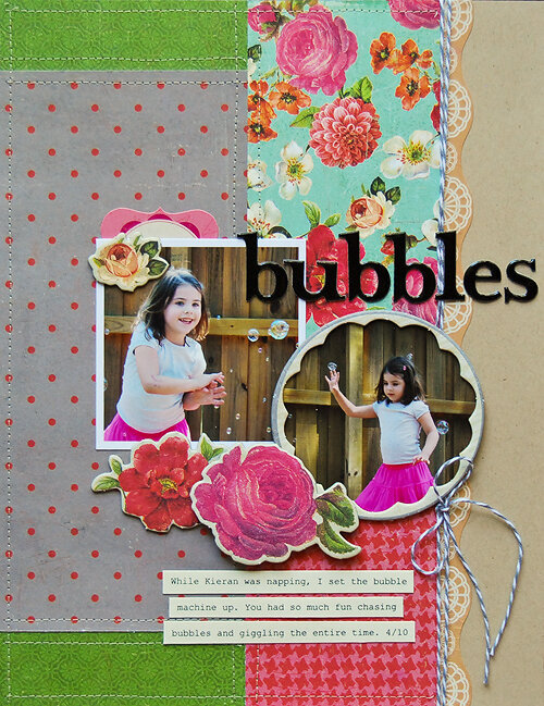 Bubbles *September My Scrapbook Nook*