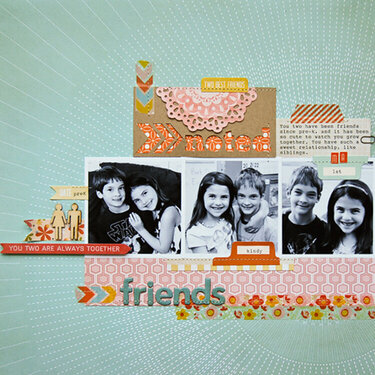 Friends *Scraptastic Noted kit*