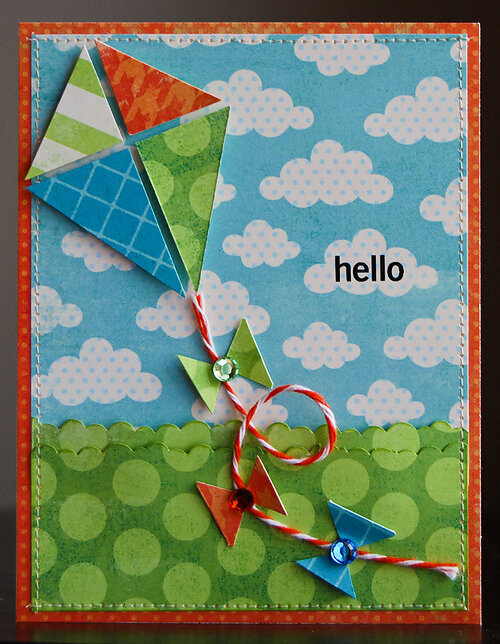 Hello card *August My Scrapbook Nook*