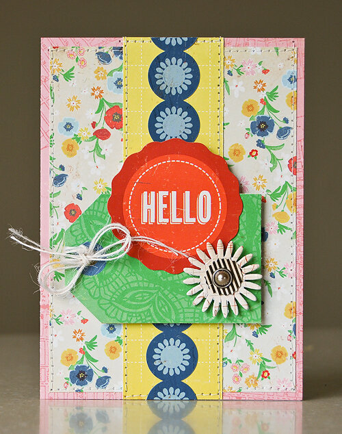 Hello card *April My Scrapbook Nook*