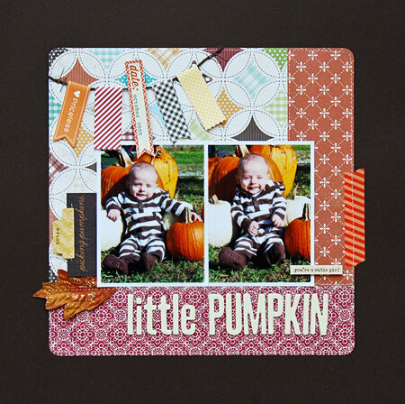 Little Pumpkin *Scraptastic Farmer&#039;s Market kit*