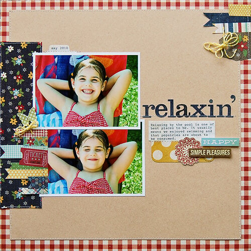 Relaxin&#039; *June My Scrapbook Nook*