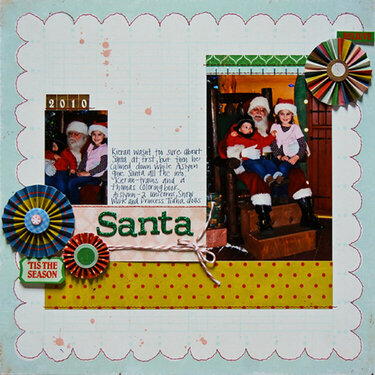 Santa 2010 *December My Scrapbook Nook*