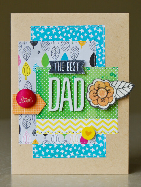 The Best Dad card