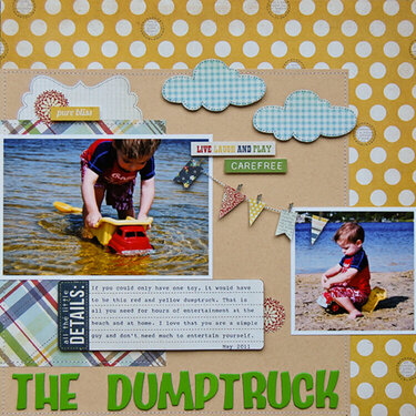 The Dumptruck *June My Scrapbook Nook*