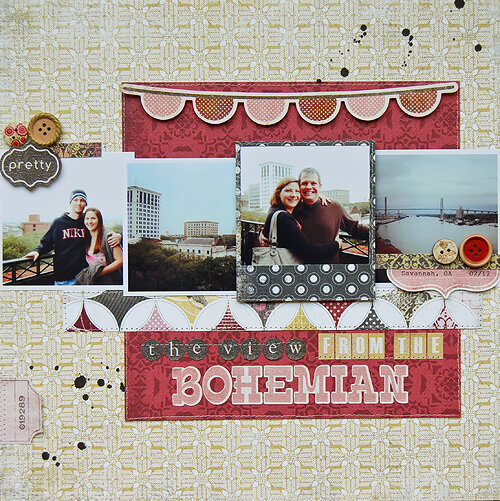 The View From The Bohemian *Aug. My Scrapbook Nook*